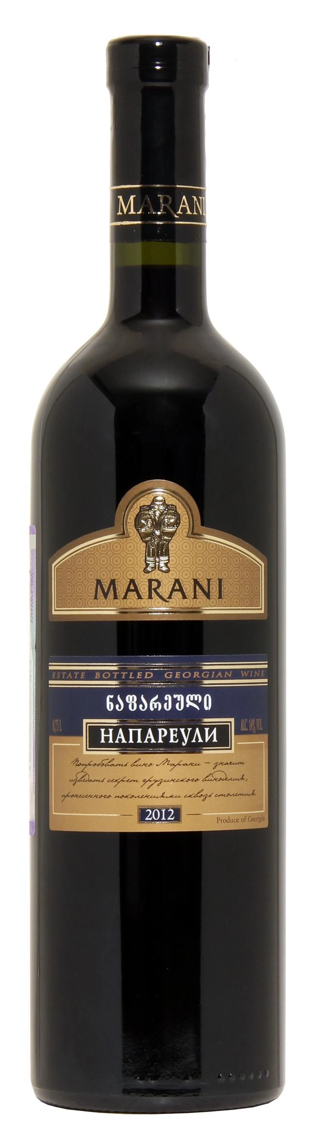 Вино Telavi Wine Cellar Marani Marani Napareuli Телави Вайн Марани Напареули 750мл