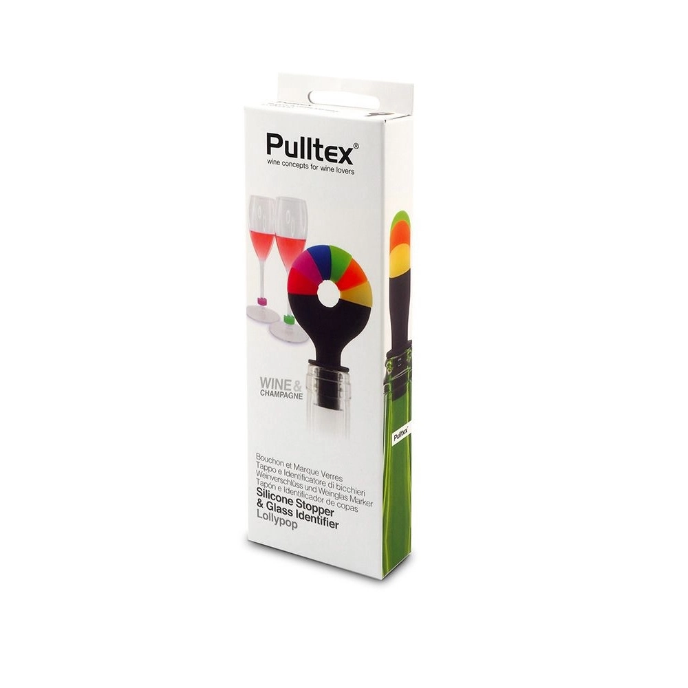 Пробка с маркерами Pulltex Stopper & Glass Identifier Пултекс  109-511-00