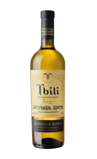 Вино Tbili   Тбили  белое полусладкое  750 мл
