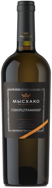 Вино  Мысхако Гевюрцтраминер   750 мл