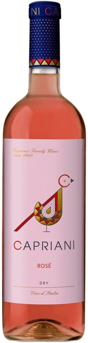 Вино Capriani   Rose   Dry  750 мл