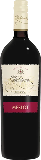 Вино Merlot Delatour IGР Мерло Делатур 2014 750 мл