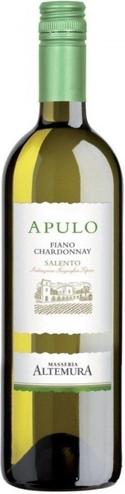 Вино  Masseria Altemura  Apulo  Fiano Chardonnay Salento IGT  2018  750 мл