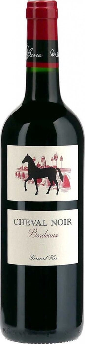 Вино Cheval Noir Bordeaux  2020 750 мл 12,5%