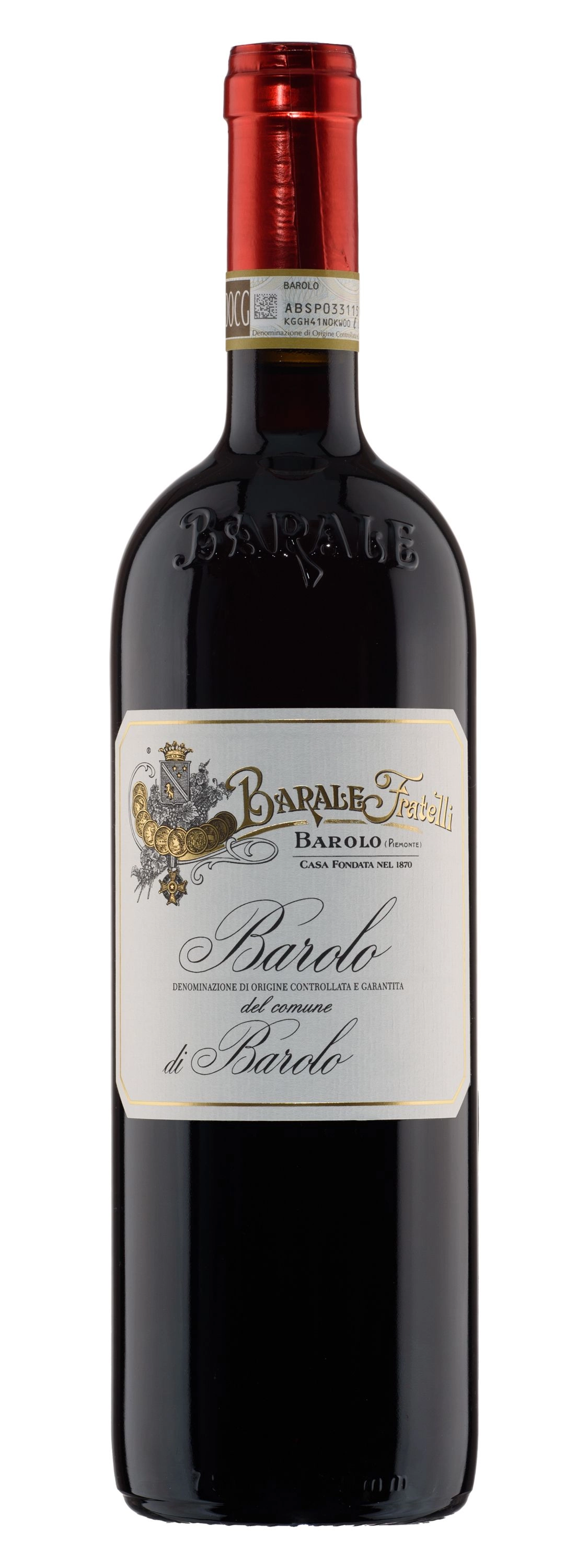 Вино Barale Fratelli Castellero  Barolo 2018 750 ml