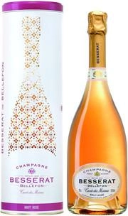 Вино Besserat de Bellefon Cuvee des Moines  Brut Rose in tube  750 мл