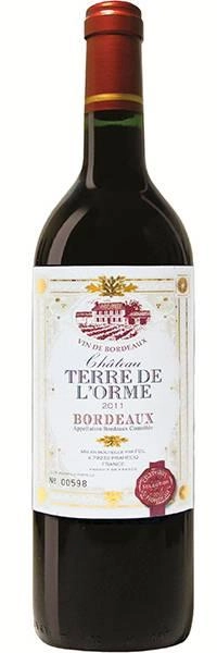 Вино  Bordeaux Chateau Terre De L*Orme Бордо Шато Тер де Л Орм 750 мл