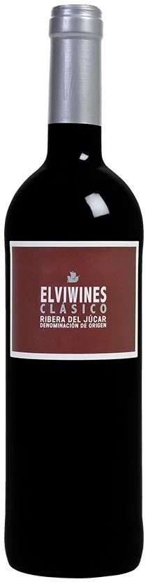 Вино Elviwines Clasico  Ribera del Jucar DO  Элвивайнз Класико ДО Рибера дель Хукар 2010  750 мл