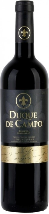 Вино Vicente Gandia, "Duque de Campo Reserva Дюк де Кампо Резерва 750 мл