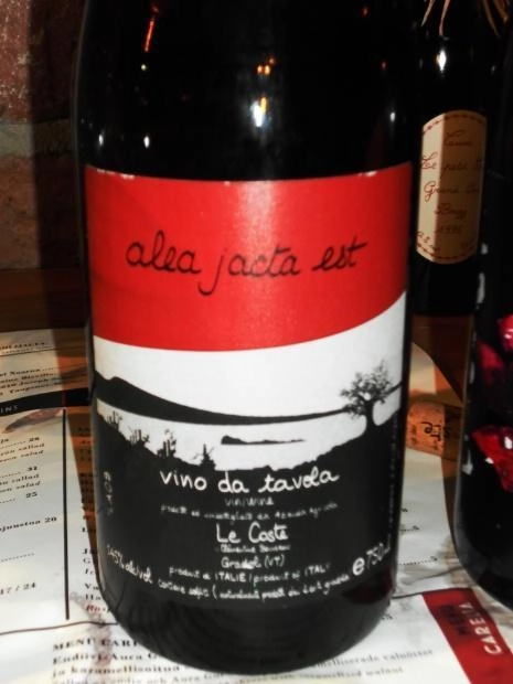 Вино Le Coste Alea Jacta Est  Ле Косте Алеа Джакта Эст 2013 750 мл