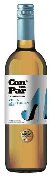 Вино Vicente Gandia Con un Par Viura - Sauvignon Blanc Utiel-Requena DOP  2022  750 мл