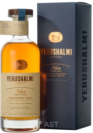 Виски  Yerushalmi Dessert Oak Single Malt  gift box 700 мл  46,3 %