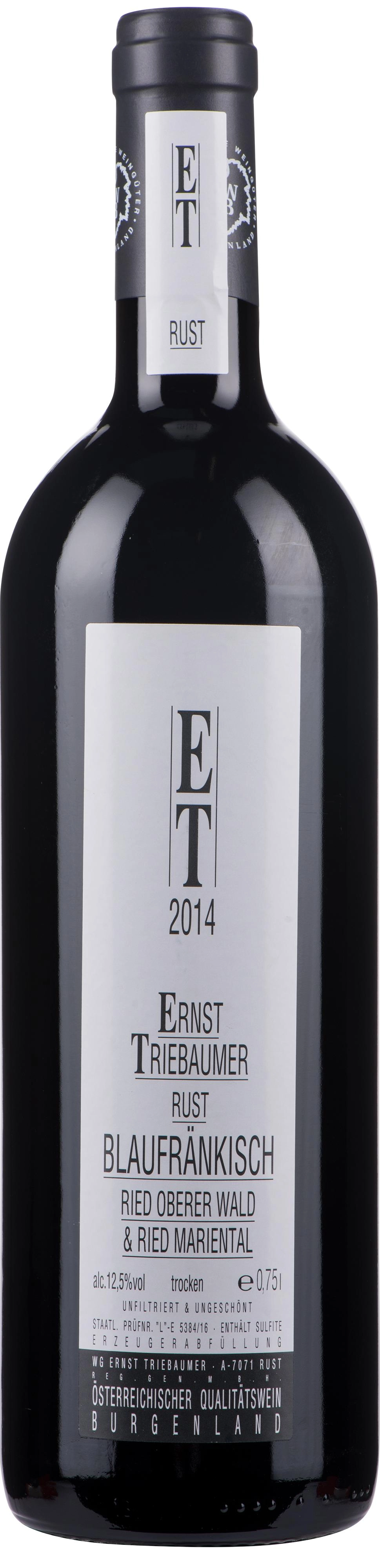 Вино  Weingut Ernst Triebaumer Blaufränkisch Oberer Wald    2015  750 мл