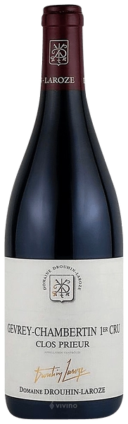 Вино Domaine Drouhin-Laroze Gevrey-Chambertin 1-er Сru Clos Prieur  2019 750 мл  13%