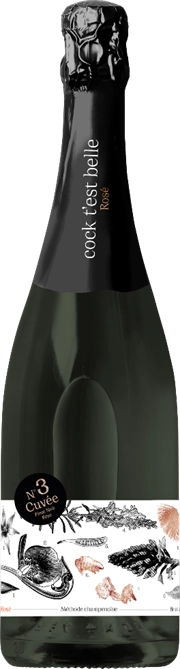 Игристое вино  Кок тэ бэль  Коктебель  Ильи Волошина  Пино нуар   Кюве №3 пино нуар розе 750 мл