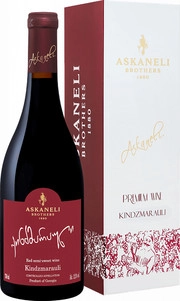 Вино Askaneli Brothers Kindzmarauli gift box   750 мл