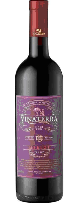 Вино Винатерра Премиум Мерло 750 мл