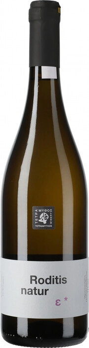 Вино Tetramythos Roditis Natur Тетрамитос Родитис Натур 2020 750 мл   12,5%