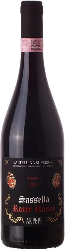 Вино Ar. Pe. Pe. Sassella Rocce Rosse Riserva Valtellina Superiore DOCG  2013  750мл