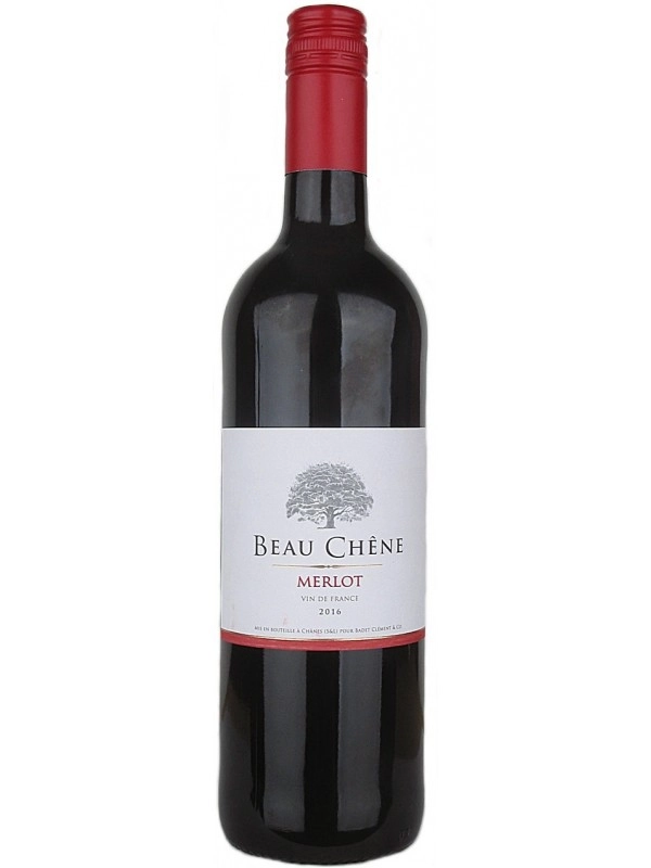 Вино  Badet Clément   Beau Chêne Merlot   Бо Шен Мерло 750 мл