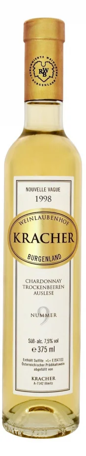 Вино Kracher TBA №9 Chardonnay Nouvelle Vague  Крахер  ТВА №9 Шардонне  Новель Вог 1996 375 мл
