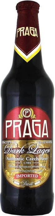 Пиво "Praga" Dark Lager Прага Темный Лагер  500 мл