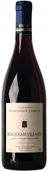 Вино Domaine Dominique Jambon  Beaujolais-Villages AOC Доминик Жамбон, Божоле-Вилляж 2008 750 мл