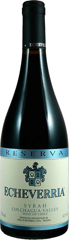 Вино Echeverria  Syrah Reserva  Эчеверрия  Сира Резерва 2017  750 мл