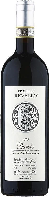 Вино Fratelli Revello, "Rocche dell'Annunziata", Barolo DOCG, 2009/Вино Фрателли Ревелло, "Рокке дель Аннунциата", Бароло, 2009, 0,75