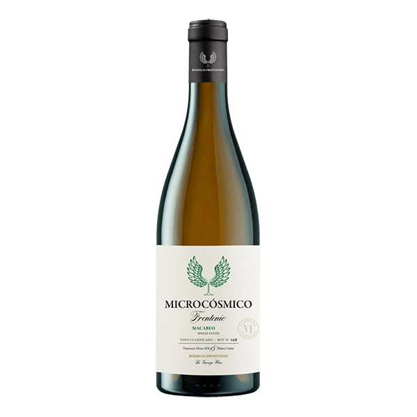 Вино   Frontonio  Microcósmico Macabeo   Фронтонио Микрокосмико Макабео   2021  750 мл 13,5 %