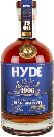 Виски Hyde №9 Port Cask Finish 43%  700 мл