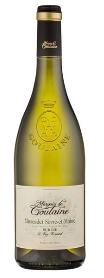 Вино Marquis de Goulaine Muscadet de Sevre et Maine Sur Lie AOP  2022 750 мл  12%