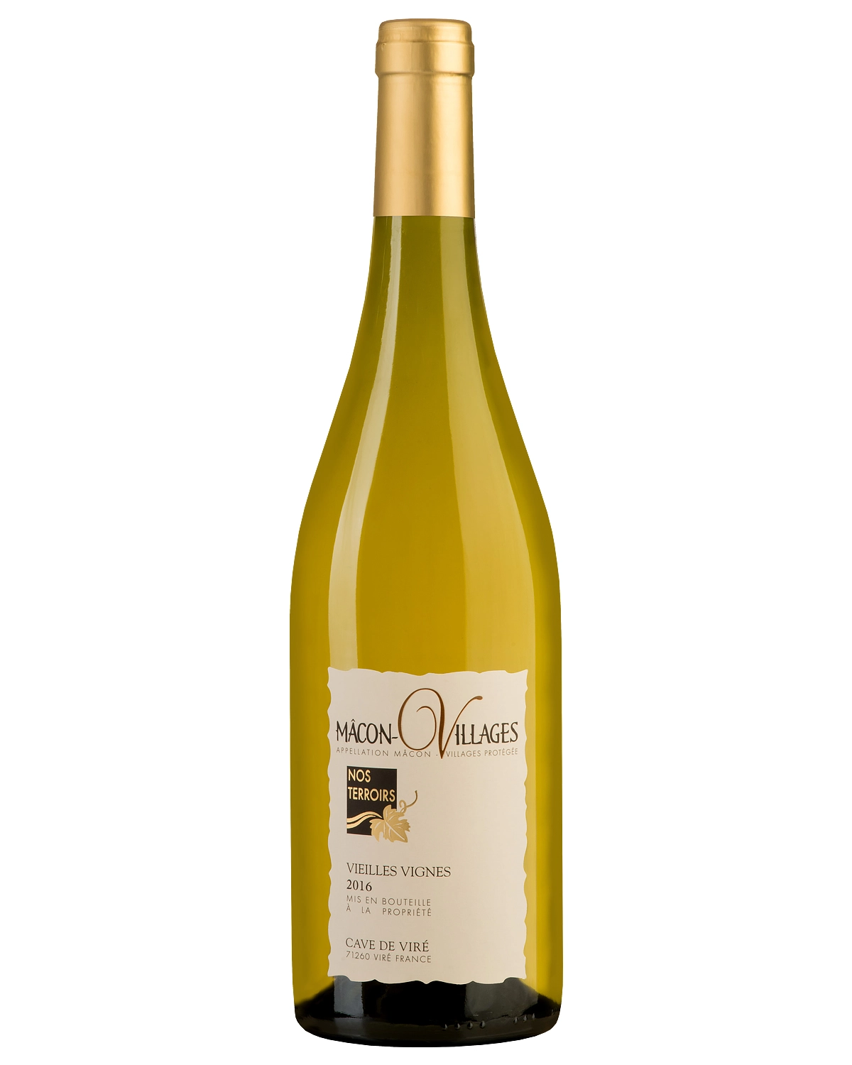 Вино La Compagnie de Burgondie Macon Villages Vielles Vignes Ла Компани де Бургонди Макон-Вилляж Вьей Винь 2016 750 мл