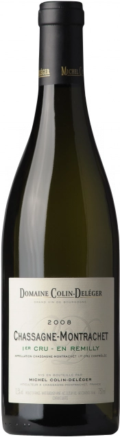Шассань-Монраше Премье Крю Ан Ремейи, Домэн Колэн-Дележэ / Domaine Colin-Deleger, 2008