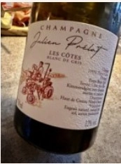 Вино игристое  Julien Prelat Les Côtes Blanc de Gris Extra Brut 2020 750 мл 12%