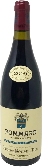 Вино Pierre Bouree Fils Pommard 1-er Cru Epenots AOC Пьер Буре Фис Поммар Премье Крю Эпено 2009 750 мл