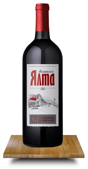 Вино Большая Ялта Каберне красное сухое  1000 мл 13%