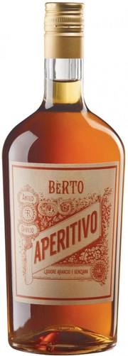 Ликер Berto Aperitivo Arancio e Genziana  1000 мл