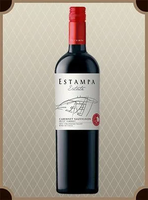 Вино Estampa Syrah-Cabernet Sauvignon Эстампа Сира-Каберне Совиньон 750 мл