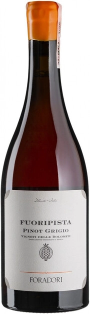 Вино Foradori Fuoripista Pinot Grigio Vigneti delle Dolomiti IGT  2023  750 мл