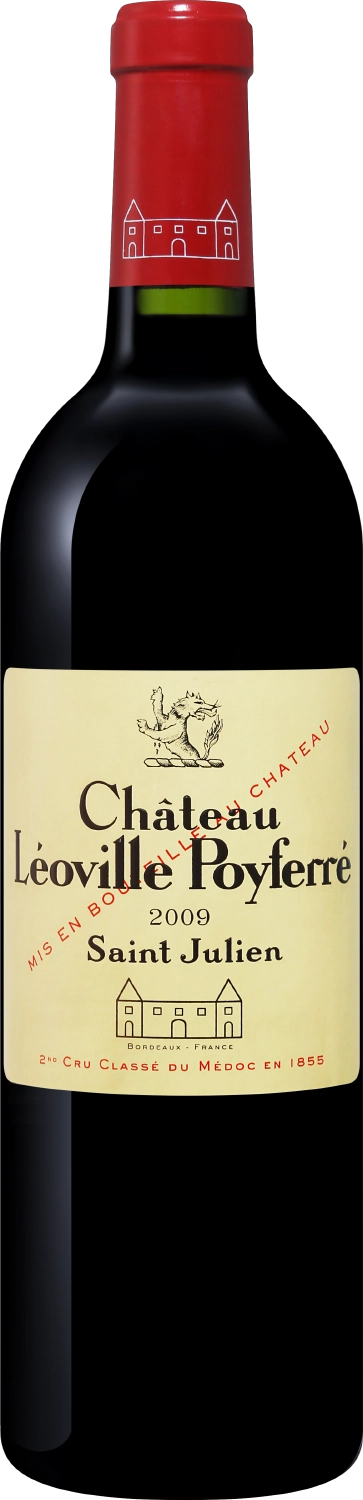 Вино Chateau Leoville Poyferre Saint-Julien AOC 2009 750 мл