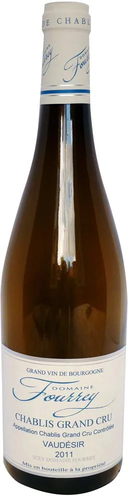 Вино Domaine Fourrey et Fils Chablis Grand Cru Vaudésir Домен Фурре э Фис Шабли Гран Крю Водезир 2011 750 мл