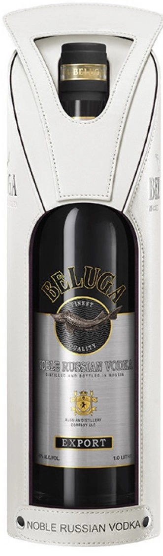 Водка Beluga Noble in leather box 1000 мл