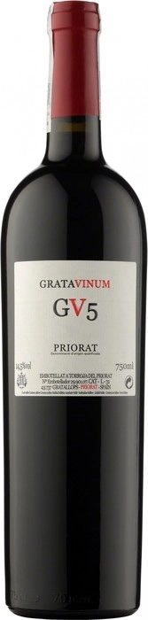 Вино  Gratavinum  GV5 Priorat    2012 750 мл