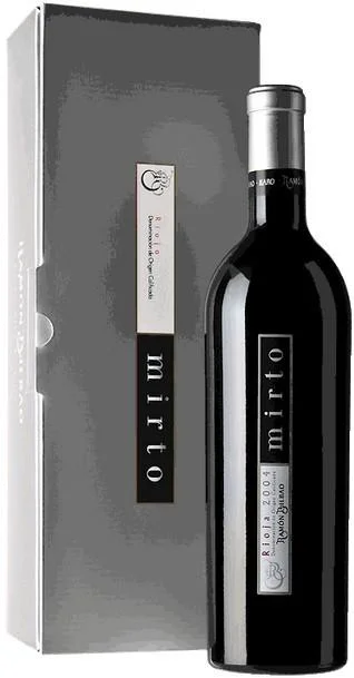 Вино Bodegas Ramon Bilbao Mirto Rioja DOC Бодегас Рамон Бильбао Мирто 2012 в подарочной упаковке 750 мл