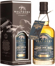 Виски Wolfburn  Quarter Cask  gift in box Волфбёрн  Квотер Каск  в подарочной упаковке 700 мл