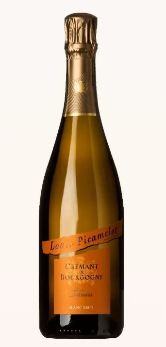 Игристое вино Louis Picamelot Les Terroirs Blanc Brut Cremant de Bourgogne AOC 750 мл