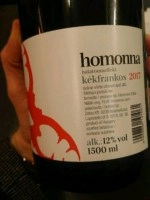 Вино Homonna Kékfrankos 2019 750 мл 14%