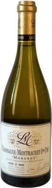 Вино Lucien Le Moine  Chassagne-Montrachet Premier Cru  Morgeot AOC  2018  750 мл