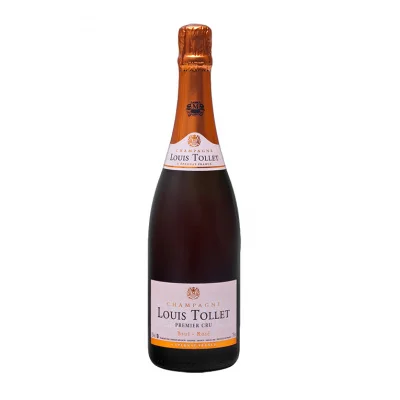 Шампанское   Louis Tollet   Premier Cru Brut Rose 2020  750 мл  12 %